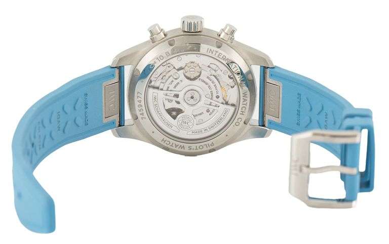 IWC Pilots Chronograph IW388117, 41MM, Blue Dial, Stainless Steel Watch