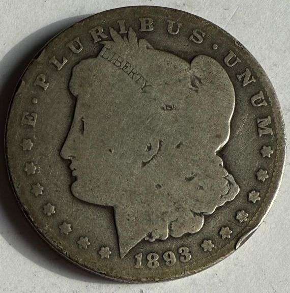1893 O Morgan Dollar