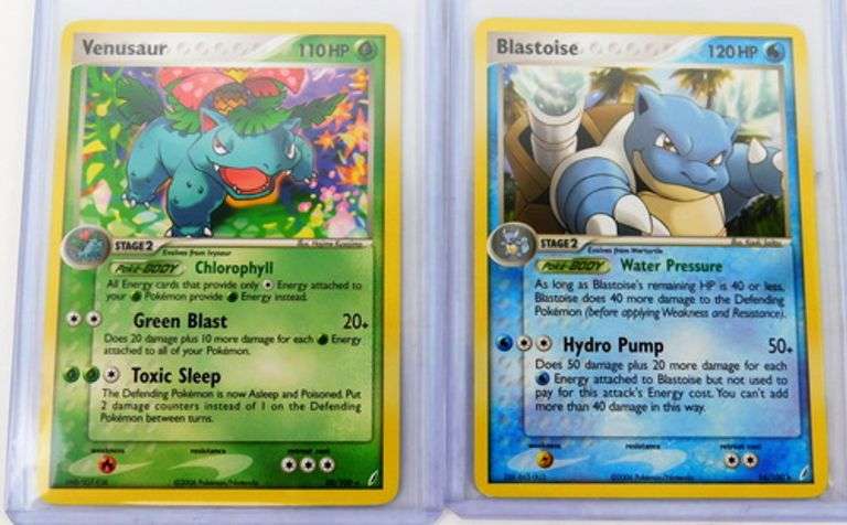 2 Pokémon 2006 Trade Cards