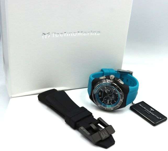 TechnoMarine Cruise sport Magnum Batman bezel watch