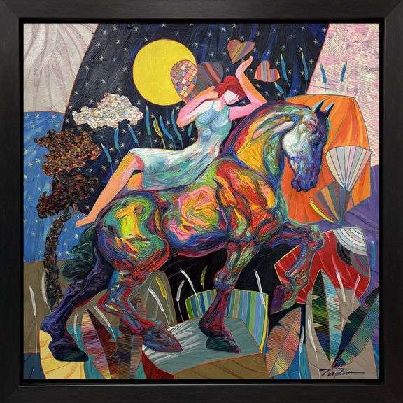 Peaceful Original by Tadeo Zavaleta Tadeo Zavaleta Prismatic Journey