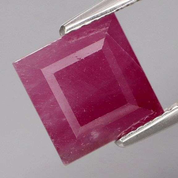UNTREATED! 6.39ct violet red Winza Ruby