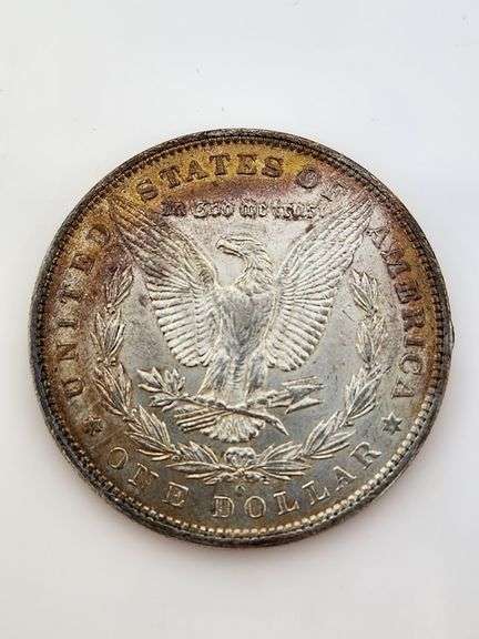 1879-O Morgan Silver Dollar, Toned