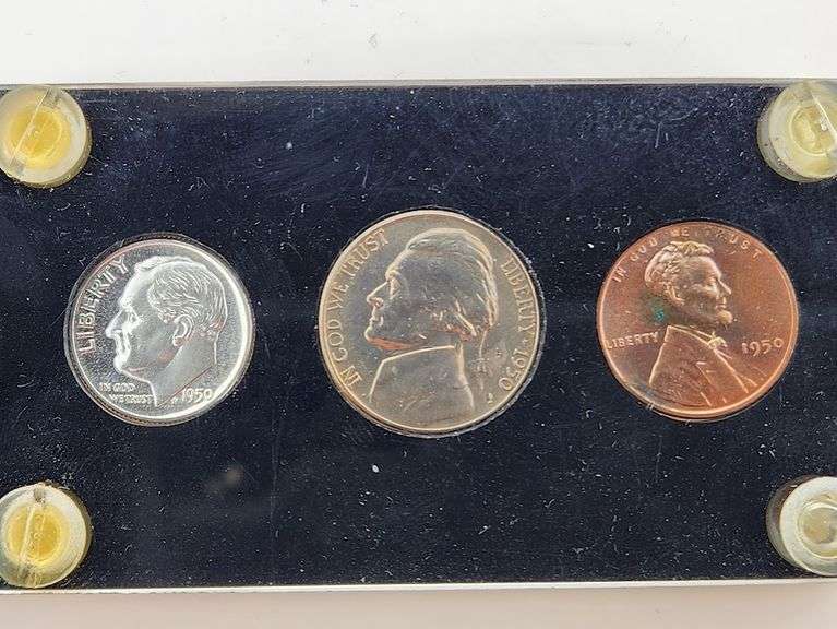 1950 United States Proof Set, Capital plastics Holder