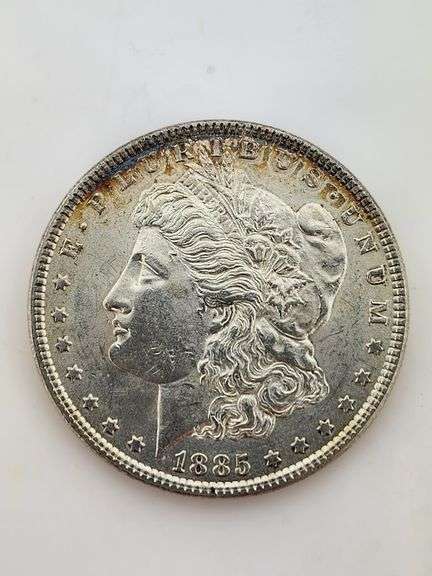 1885 Morgan Silver Dollar, UNC
