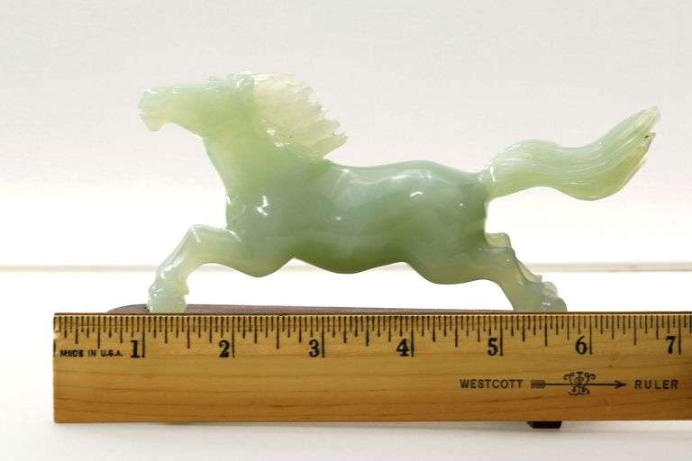 Bowenite Carved Horse Statue