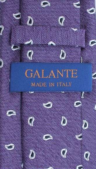 Fine Quality Italian Hand Made Silk Tie By Galante