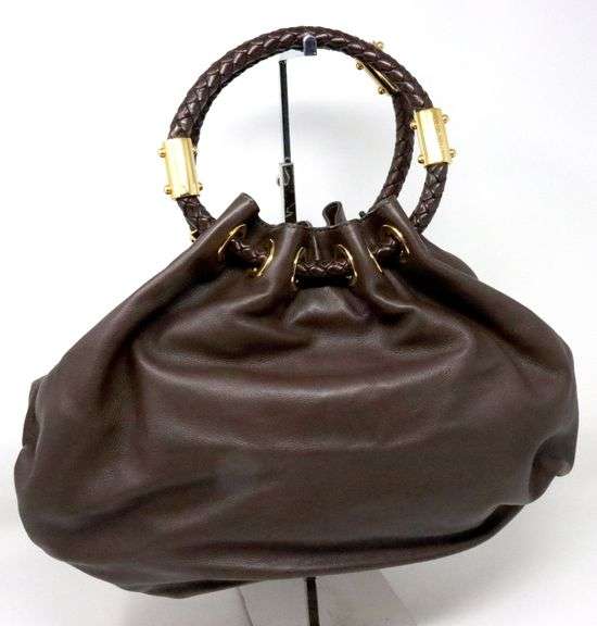 Micheal Kors brown leather purse