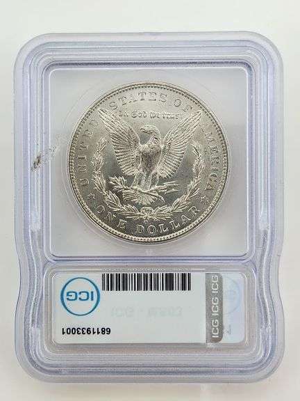 1904-O Morgan Silver Dollar, ICG MS63