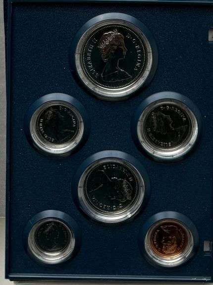 Three Each 1986 & 1987 Canada Specimen Sets