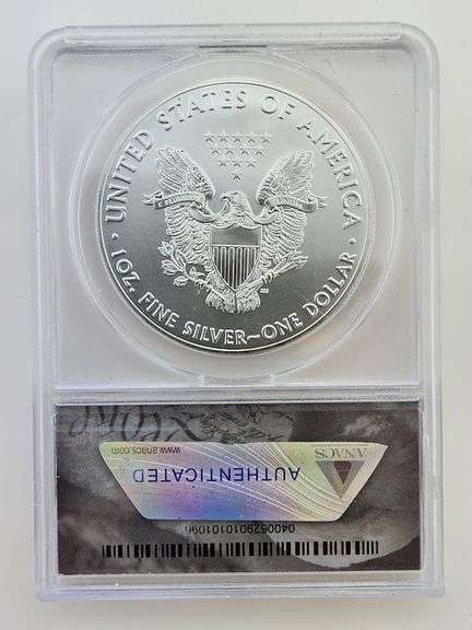 2019 American Silver Eagle, ANACS MS70 First Strike