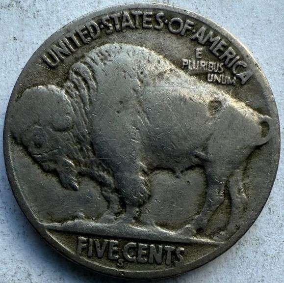 1924 S Buffalo Nickel