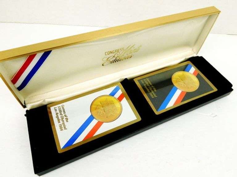 1984 Los Angeles Olympics Playing Cards in Box