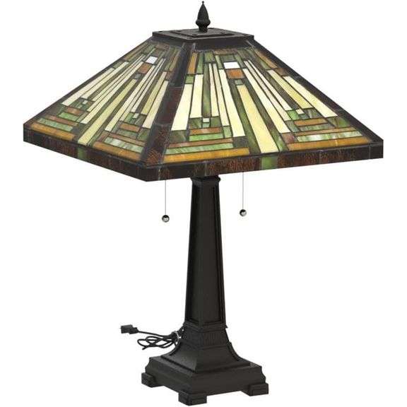 Capulina Mission-Style Tiffany Lamp