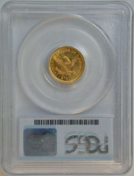 Premium Quality PCGS MS64 graded 1904 $2.50 Liberty Gold. PCGS MS64