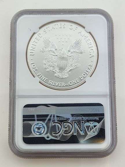 2019 American Silver Eagle, NGC MS69