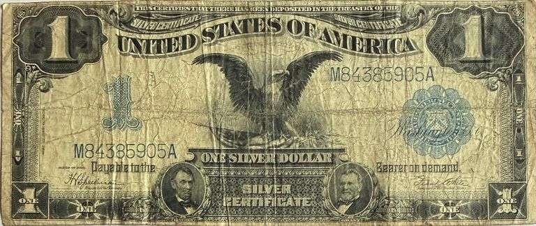 $1 1899 Series Black Eagle Silver Certificate