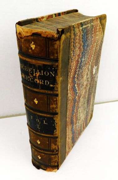 1861 Rebellion Record, Volume I