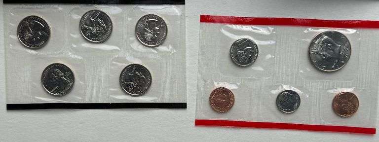 1999-2001 2004-2007  US Mint Sets