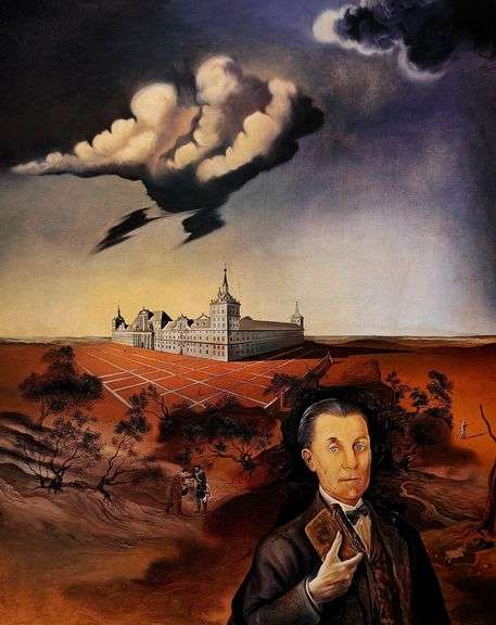 Salvador Dali, 1940's High Society Portrait