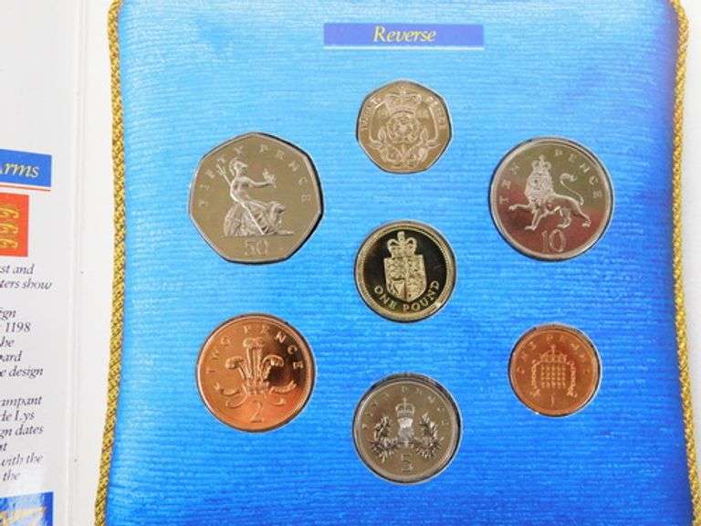 3 United Kingdom Uncirculated Coin Sets
