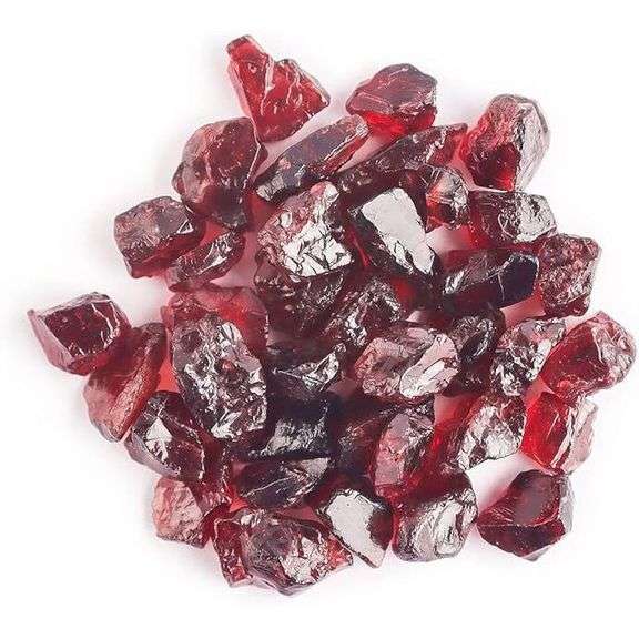 Natural Raw Red Garnet Gemstone Lot