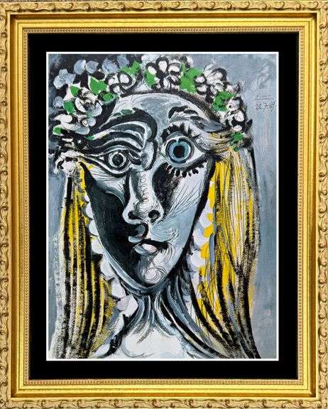 Rare Pablo Picasso From Early 70's