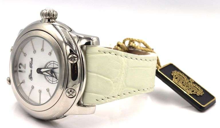 Brand new Glam Rock white dial with diamond watch