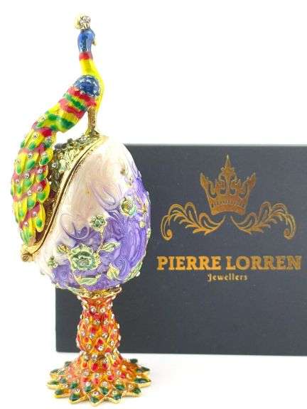 Gold Graduation Good Luck Fabergé Egg Trinket Box – Imperial Pierre Lorren