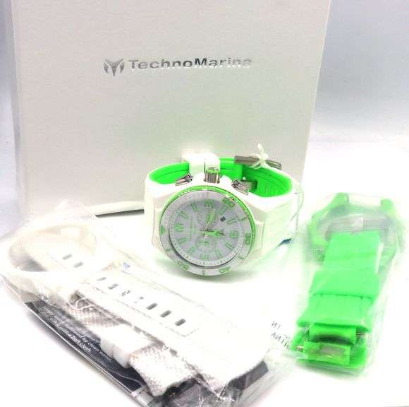 Technomarine Cruise Vission II white dial watch