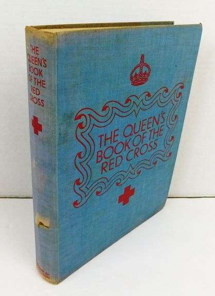 1939 The Queen's Book of the Red Cross w/DJ