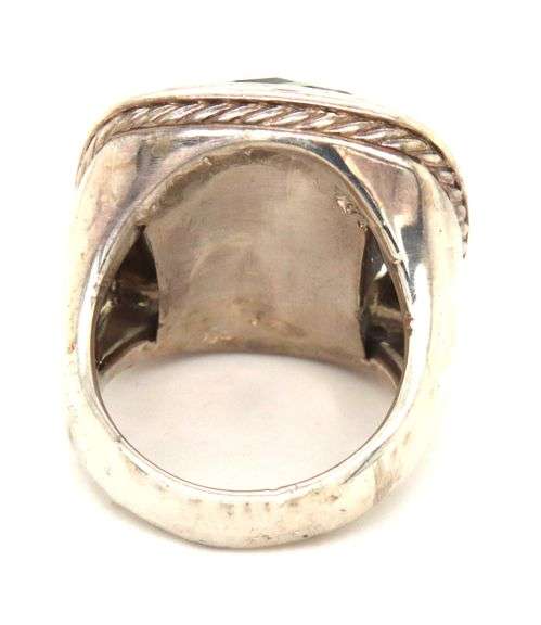 David Yurman Prasiolite ring