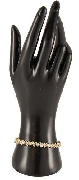 5.00ctw Round Diamond Spiral Tennis Bracelet in 14K