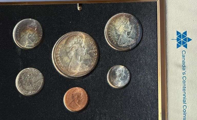 1967 Toned Canada Centennial Uncirculated Set