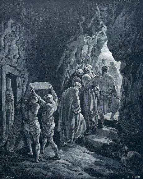 Gustav Dore, The Burial of Sarah