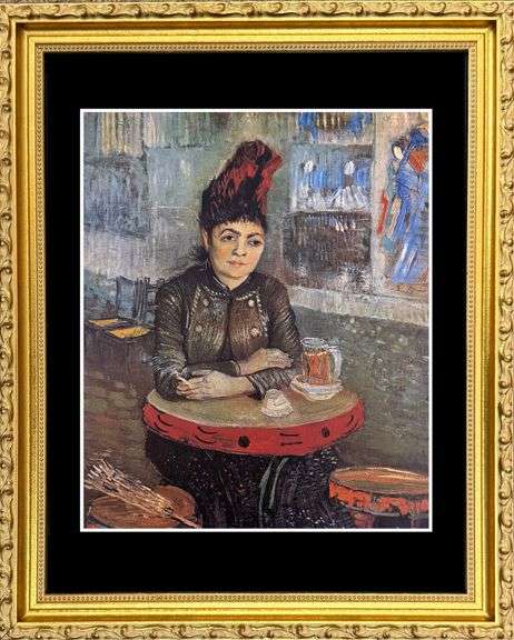 Vincent Van Gogh, Woman Sitting in the Café du Tambourin