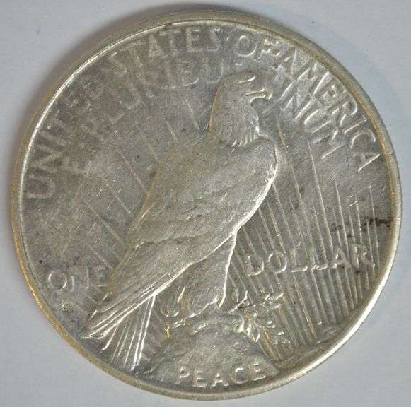 Choice near Mint 1935-S Peace Silver Dollar