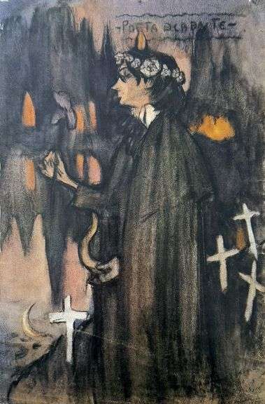Colectible Pablo Picasso, Decadent Poet