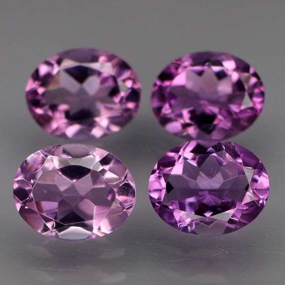 Glittering 9.50ct oval cut Bolivian Amethyst set