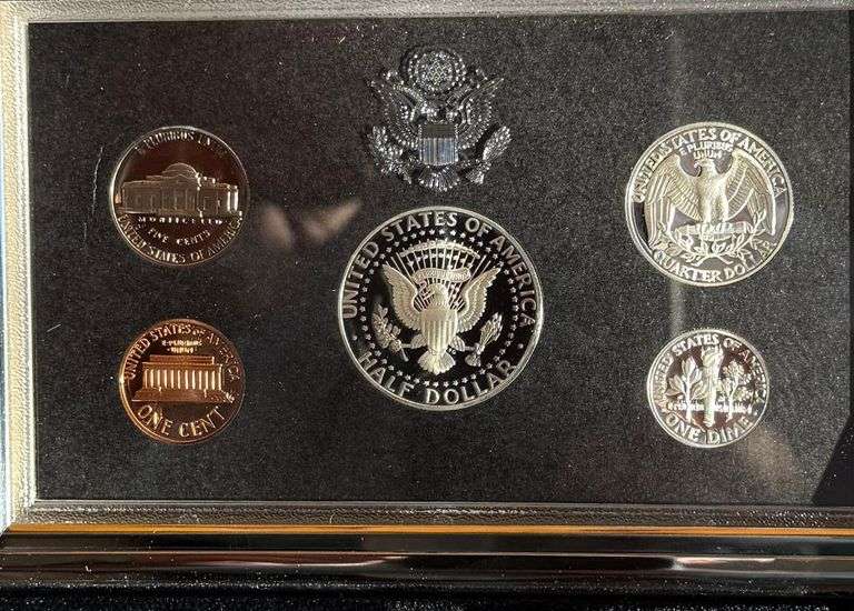 1996 Premier Silver US Proof Set.