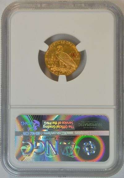 Virtual Gem BU 1926 $2.50 Indian Gold Piece. NGC MS64