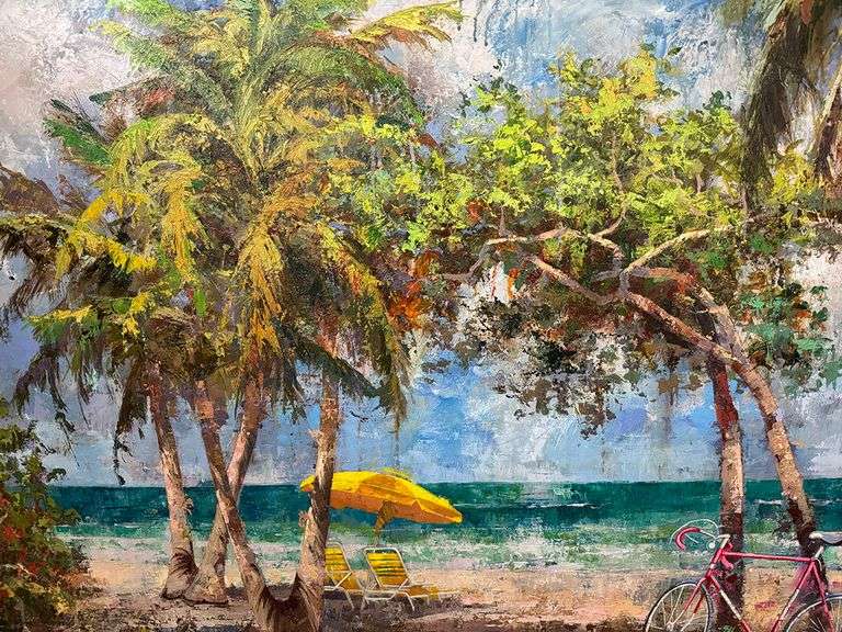 Tropical Serenity. Original by Elizabeth Roma Elizabeth Roma Tropical Serenity