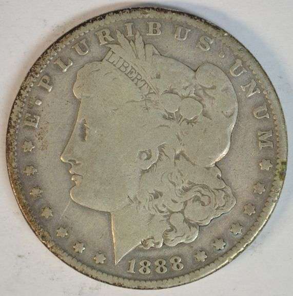 Scarce key date 1888-S Morgan Silver Dollar