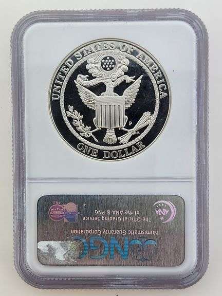 2008-P Bald Eagle Silver Dollar, NGC PF69