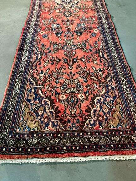 Stunning Persian Hamedan  Rug 3.8x14.