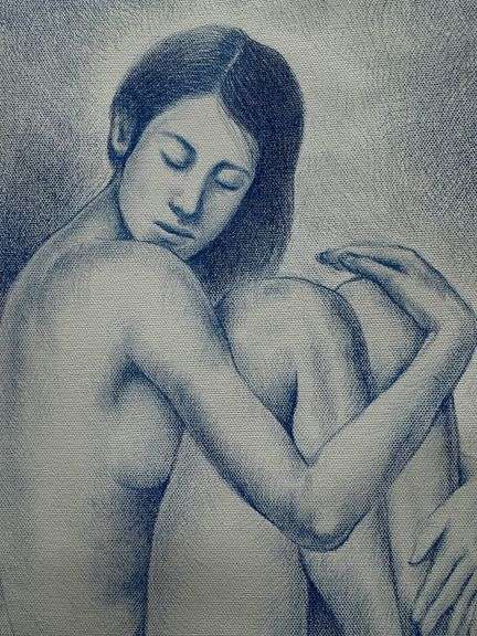 Embracing Pose by Alberto Herrera Arana