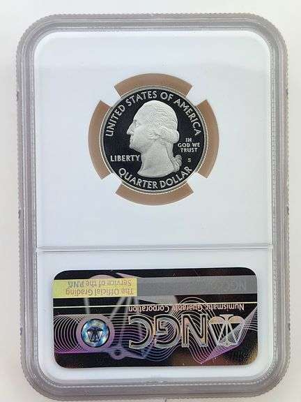 2018-S Pictured Rocks Silver Quarter, NGC PF70 Ultra Cameo FR