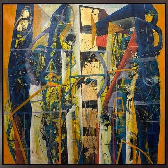 Vibrant Original on Canvas