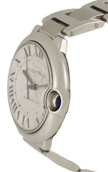 Cartier Ballon Bleu 3284, 33MM, Silver Dial, Stainless Steel Watch