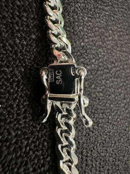 Sterling Silver Solid Miami Cuban Link Chain 4.2mm 925 Italy Box Lock Necklace 22"